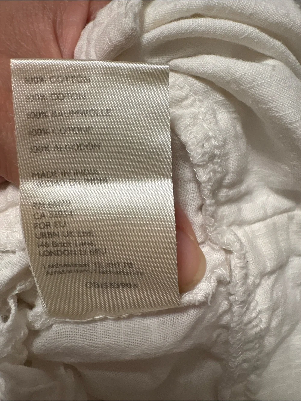 Free People lightweight cream